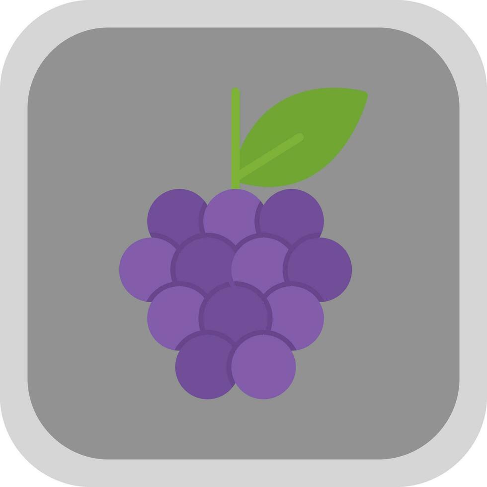 Grapes Vector Icon Design