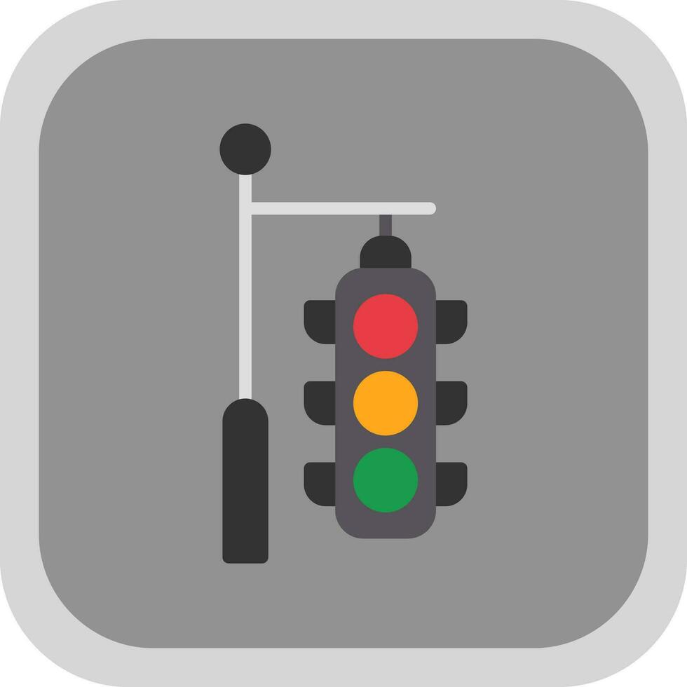 Traffic Lights Vector Icon Design