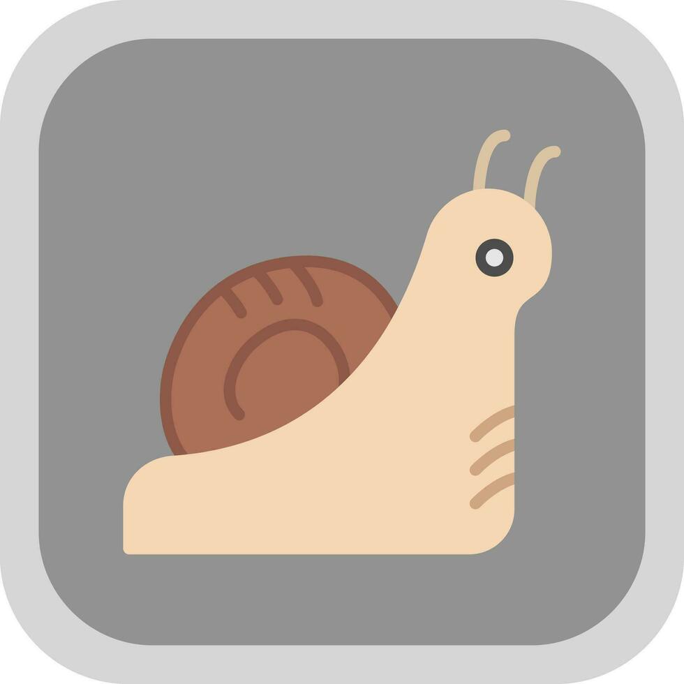 Snail Vector Icon Design