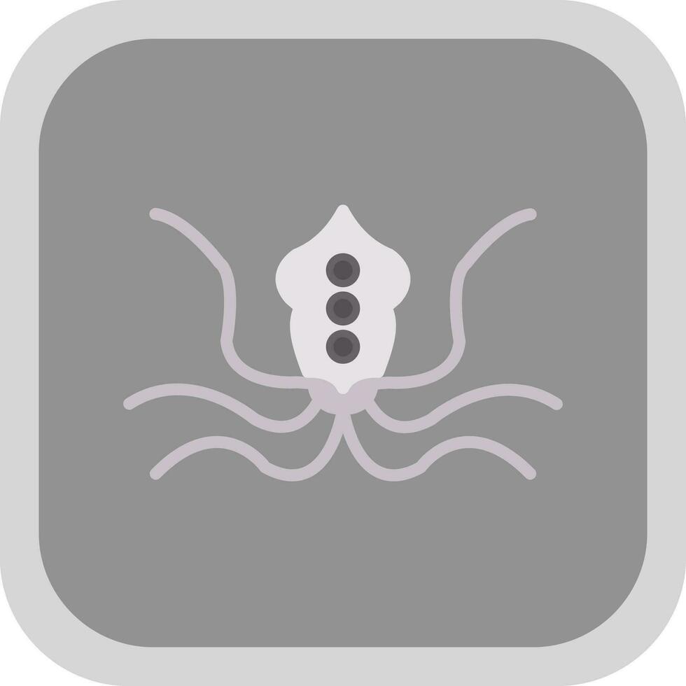 Squid Vector Icon Design