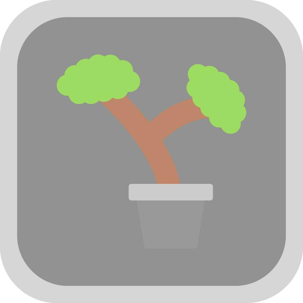 Bonsai Vector Icon Design