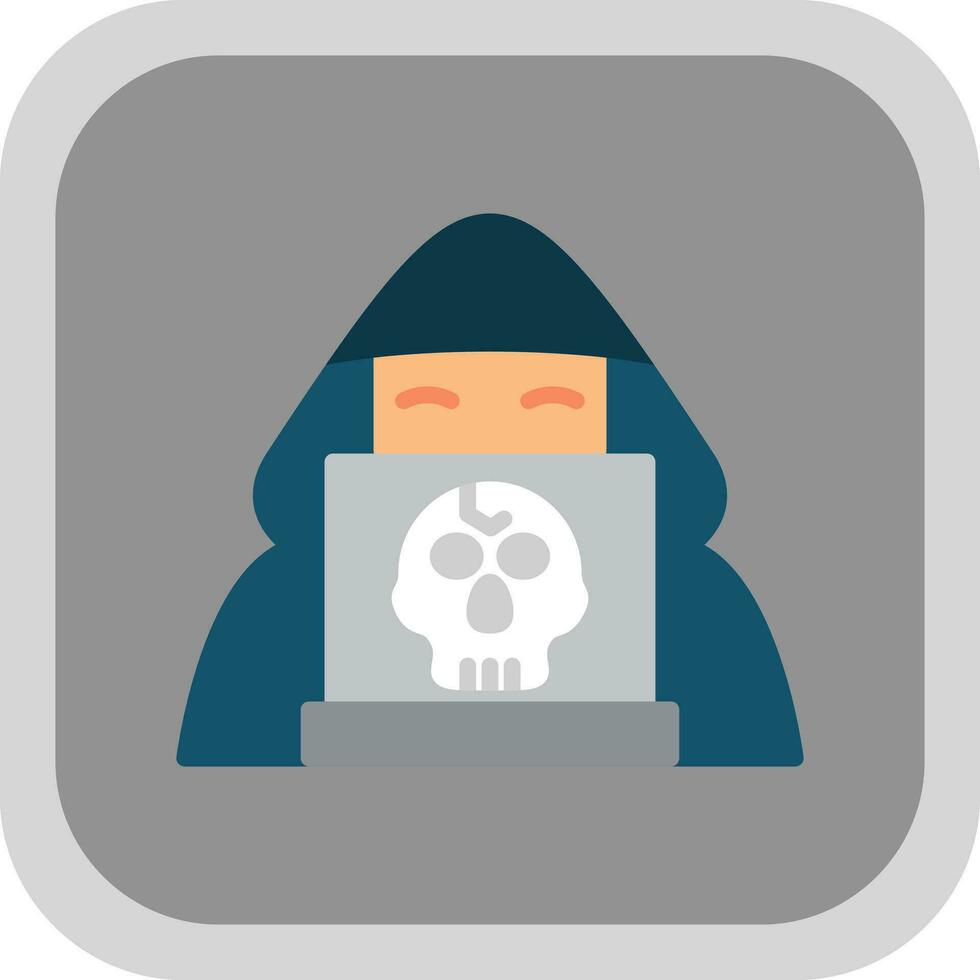 Hacker Vector Icon Design