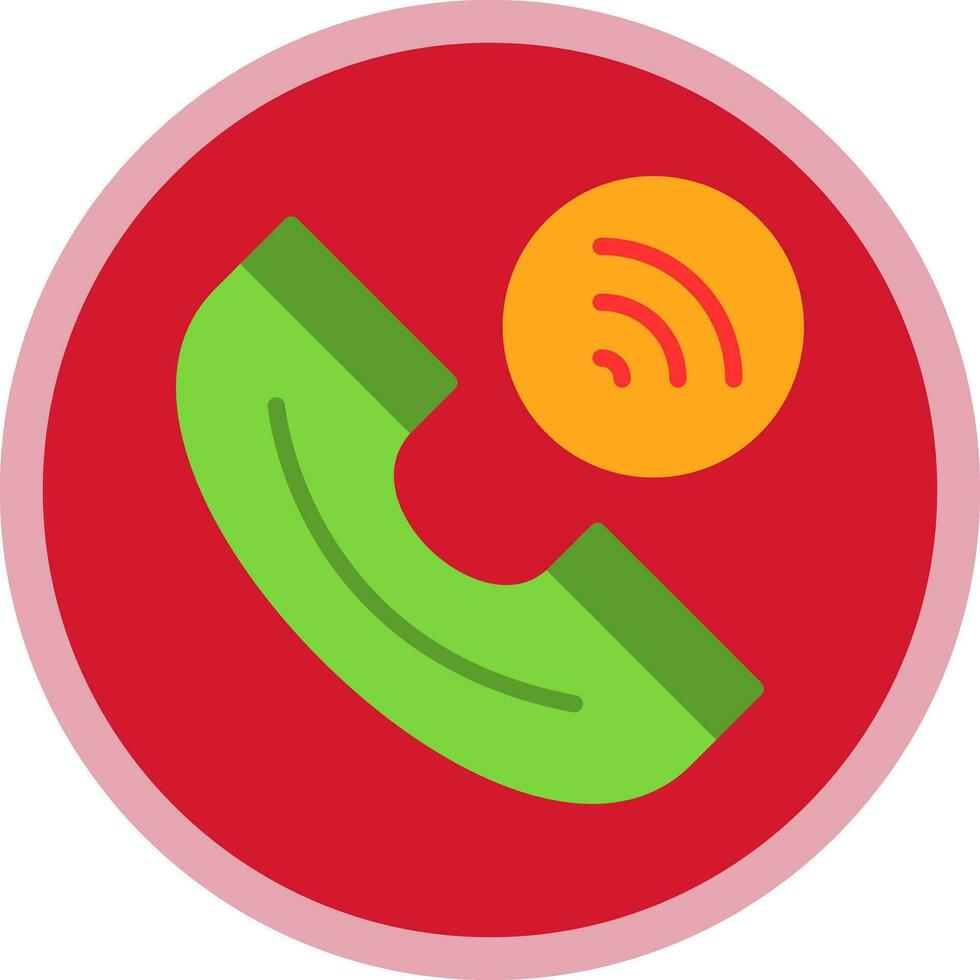 Phone Call Vector Icon Design