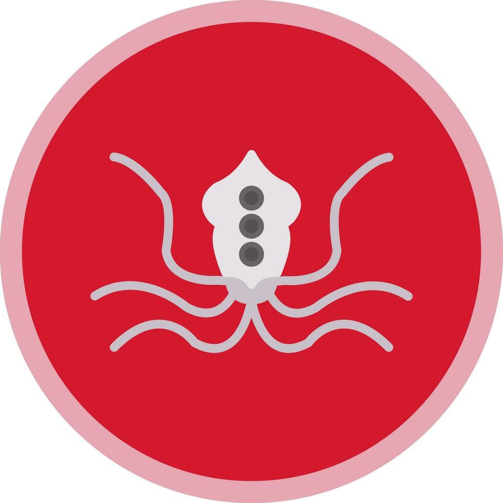 Squid Vector Icon Design