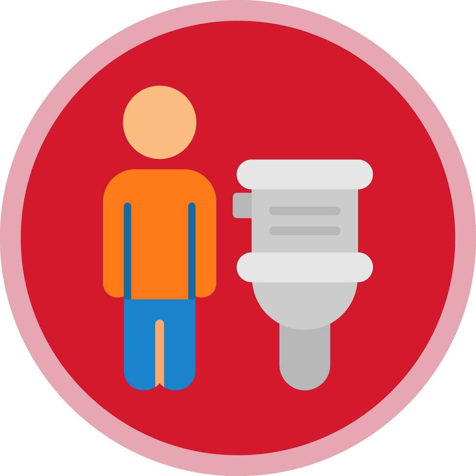 Restroom Vector Icon Design