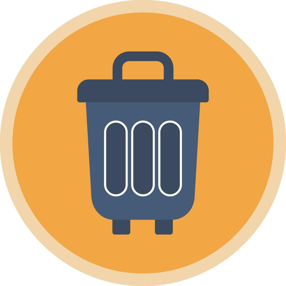 Trash Can Vector Icon Design