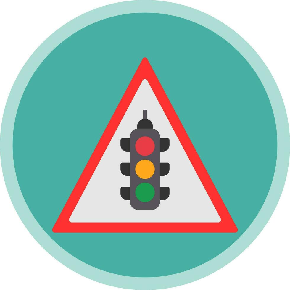 Traffic Sign Vector Icon Design