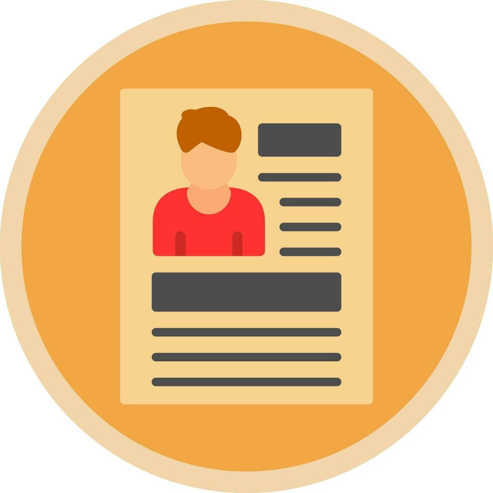 Personal profile Vector Icon Design 28838811 Vector Art at Vecteezy