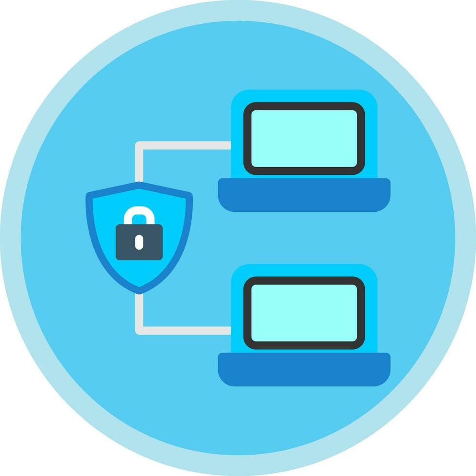 Private network Vector Icon Design