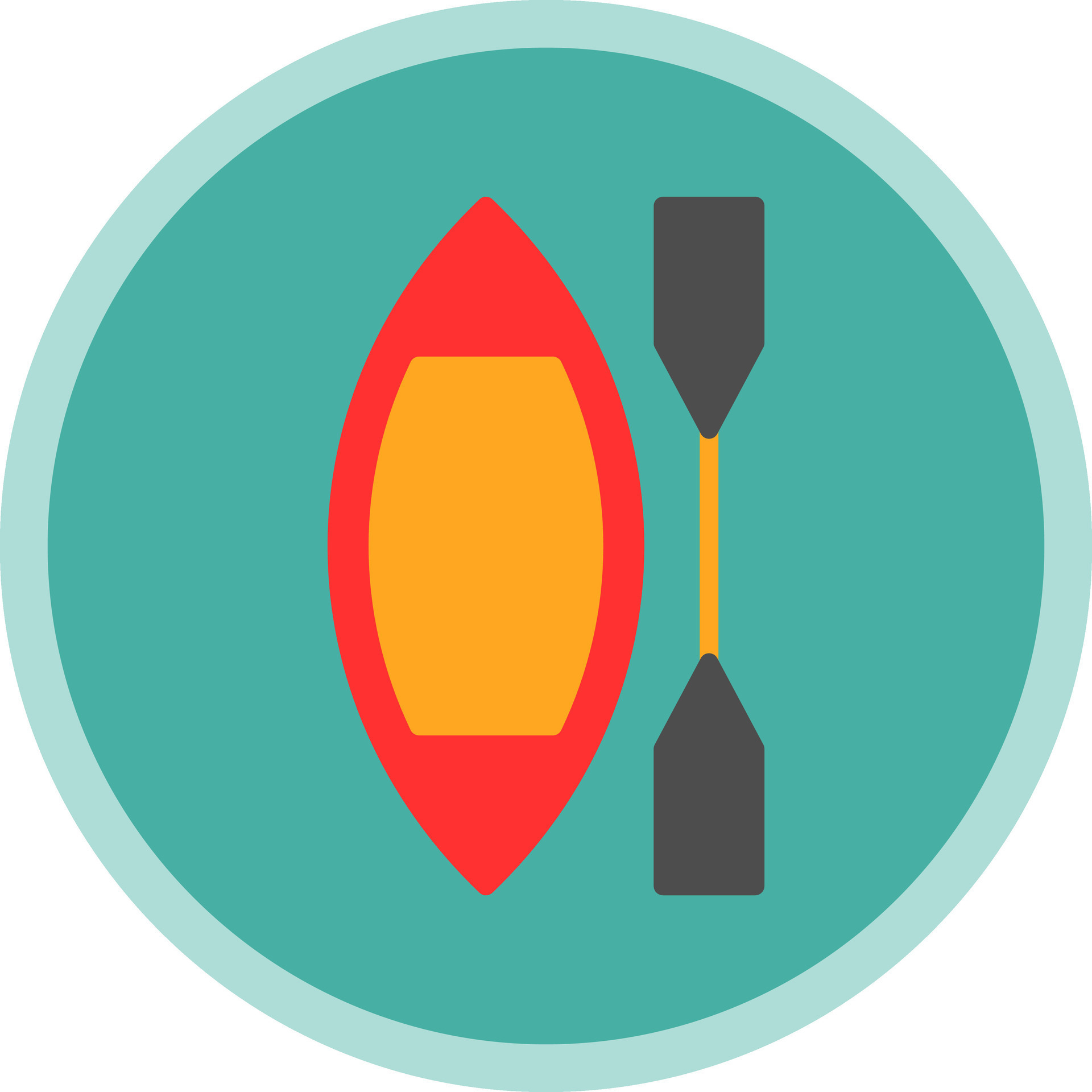 Canoe Vector Icon Design 28838881 Vector Art at Vecteezy
