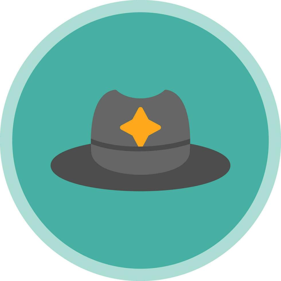 diseño de icono de vector de sombrero