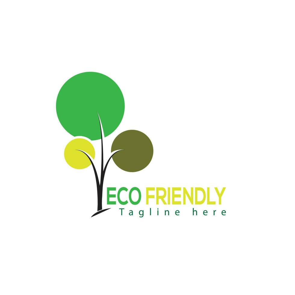 vector eco friendly logo design