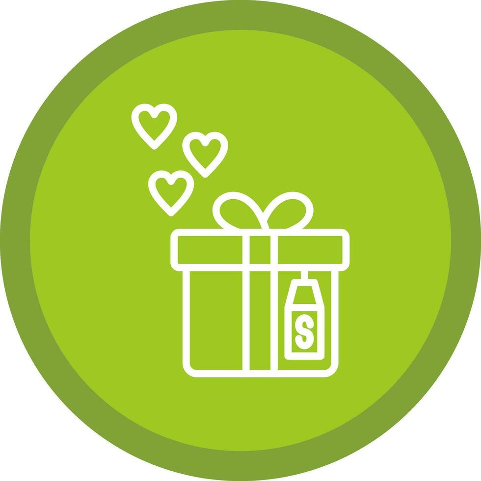 Wrapped present Vector Icon Design