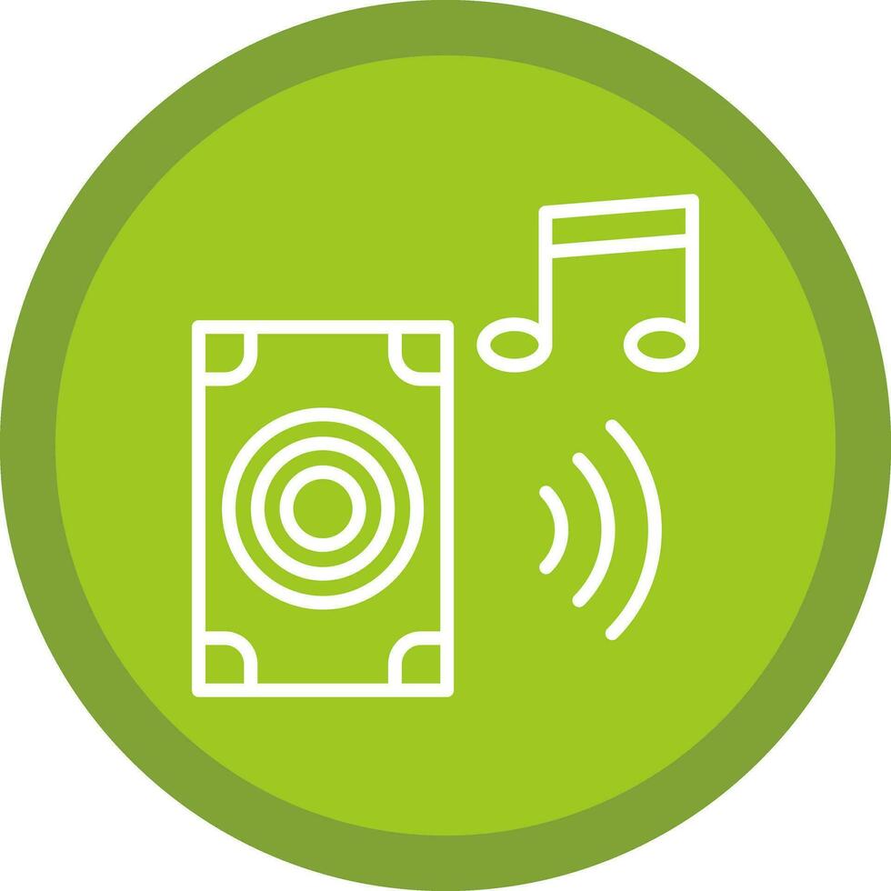 Music system Vector Icon Design