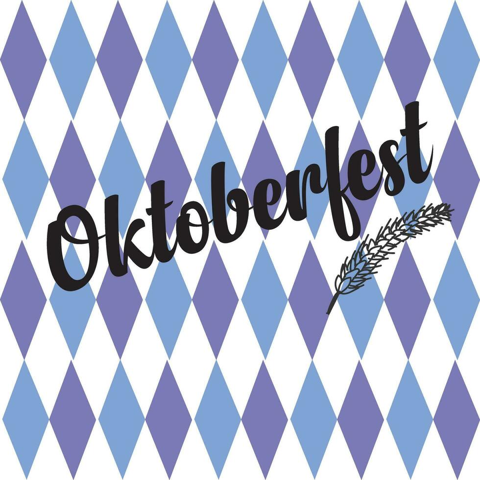 Oktoberfest sin costura modelo con plano diseño. eb vector