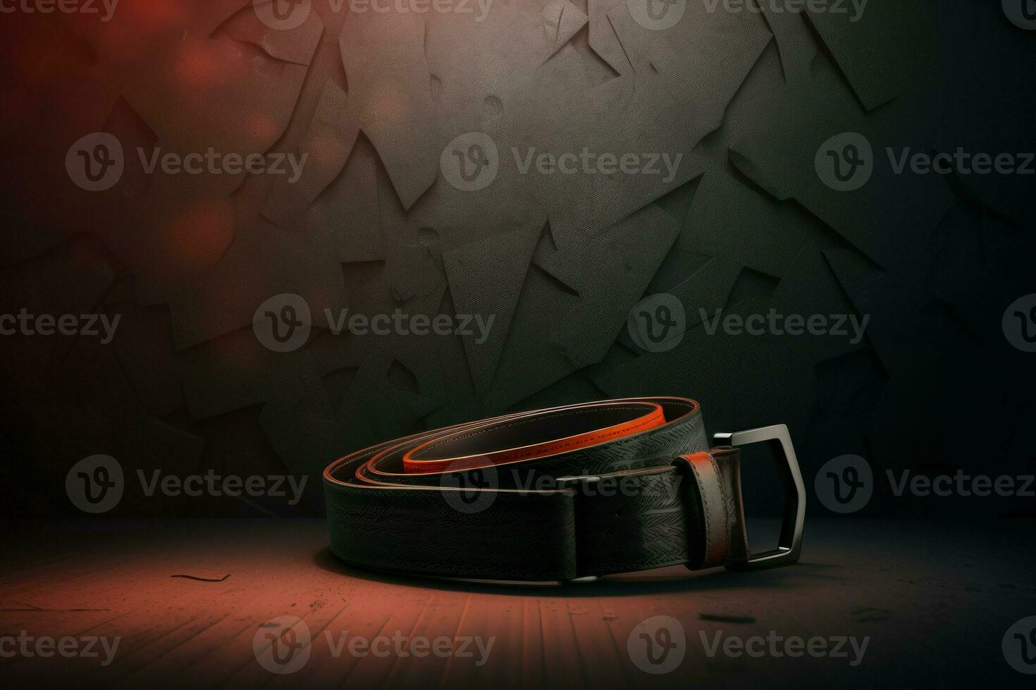 New Belt mockup background. Generate Ai photo