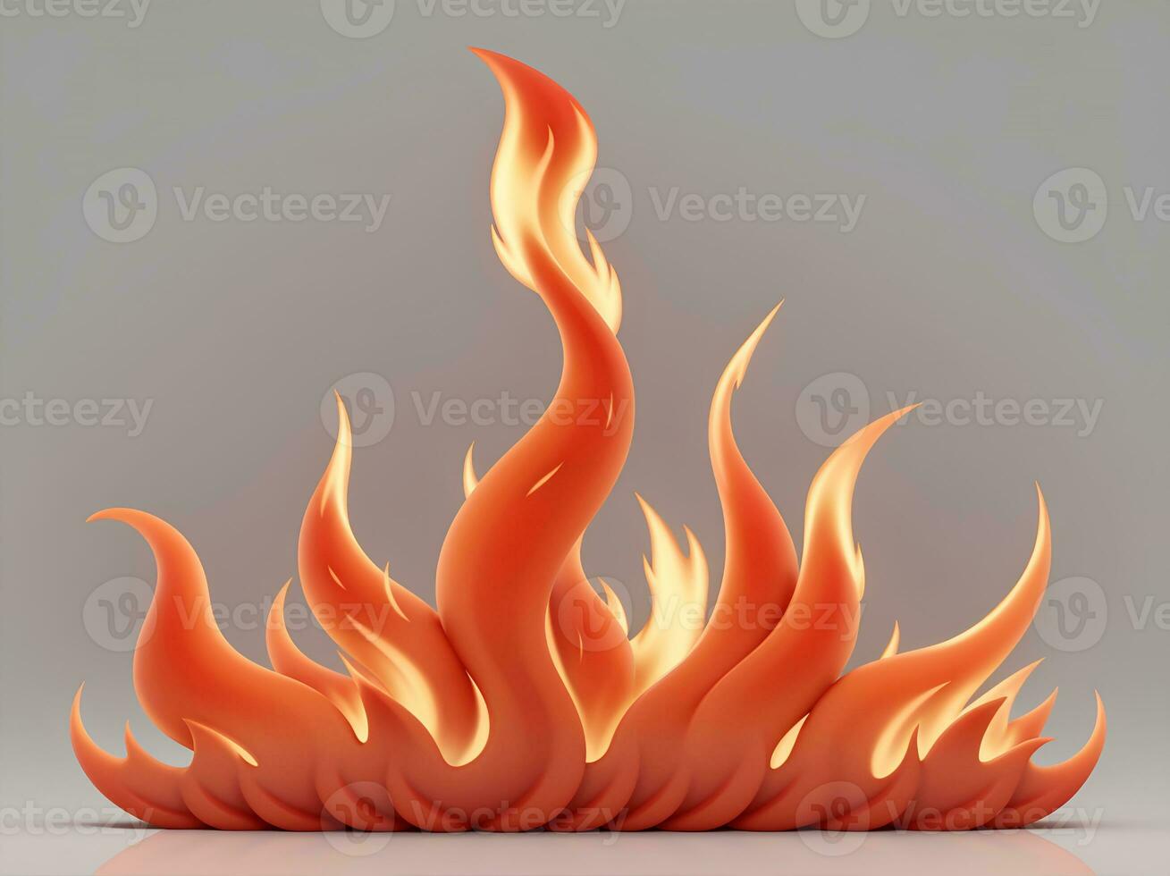 Flame motion on abstract background. Red fire texture, orange burn light. AI Generated photo