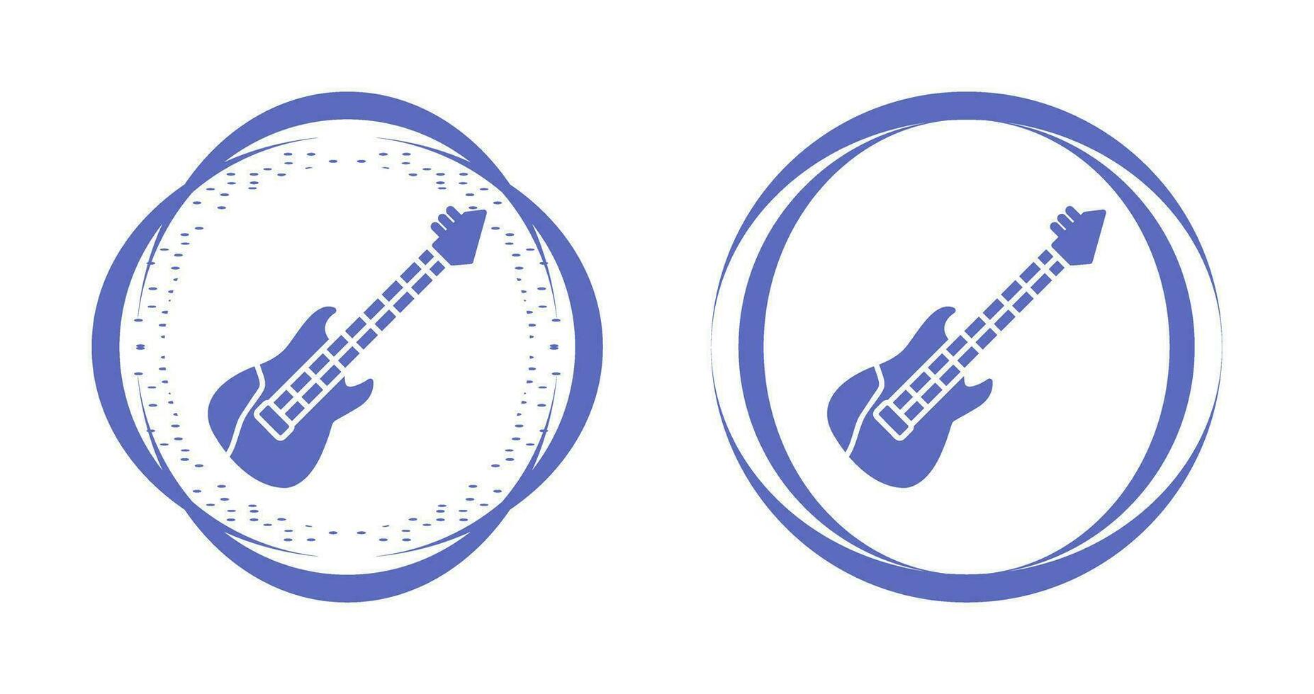 Electric Guitar Vector Icon