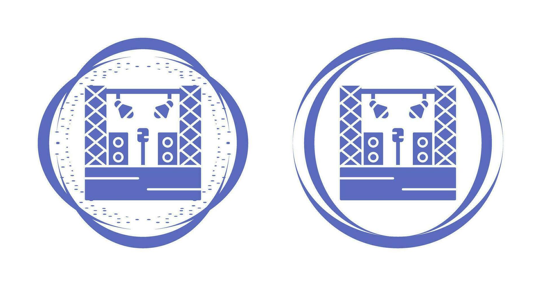 Stage Vector Icon