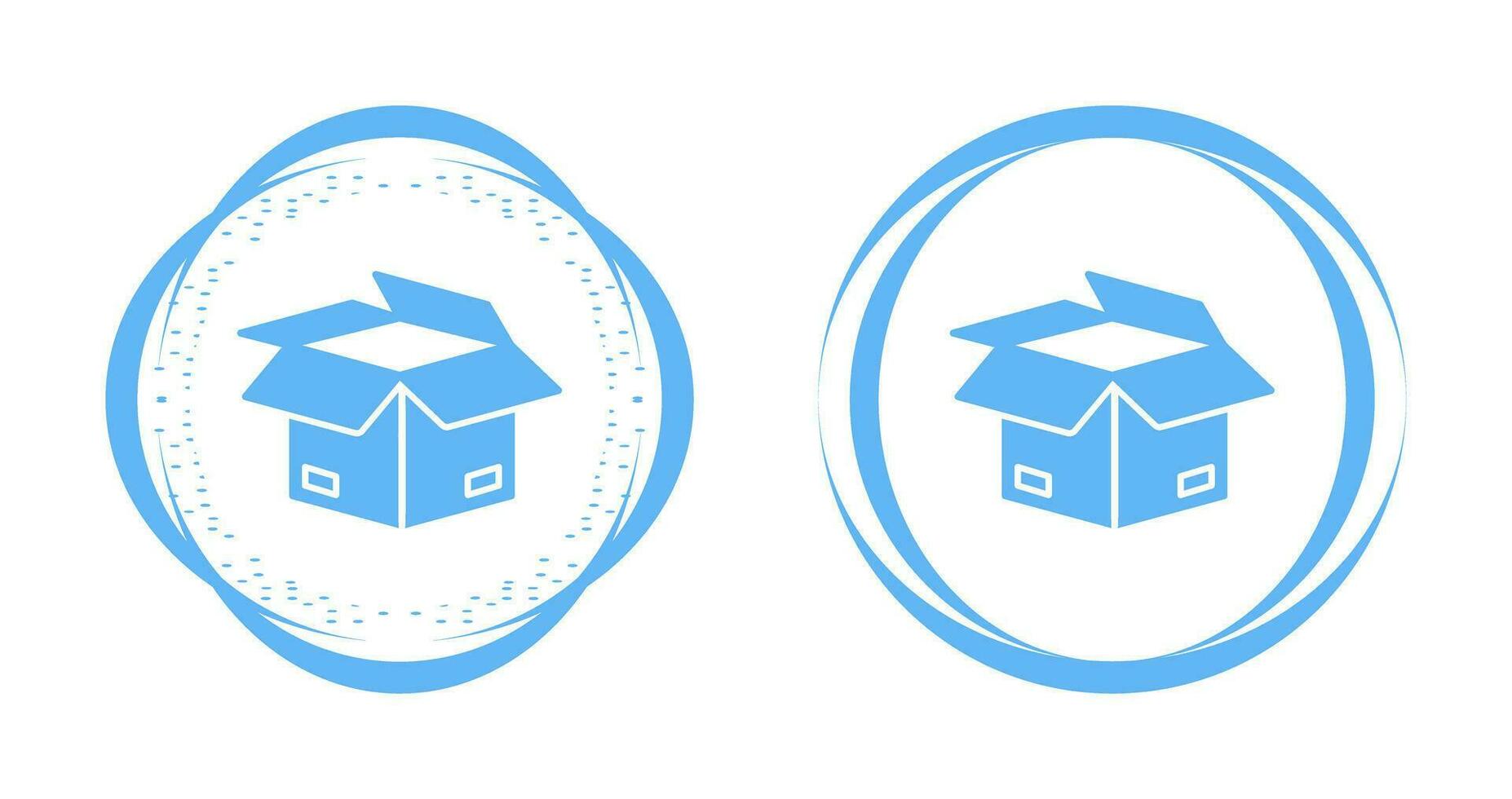 Open Box Vector Icon