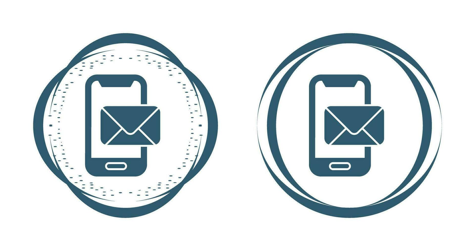 Phone Mail Vector Icon