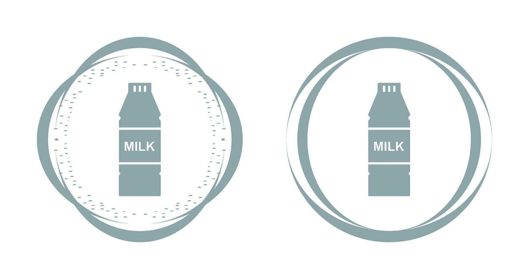 Milk Bottle Vector Icon