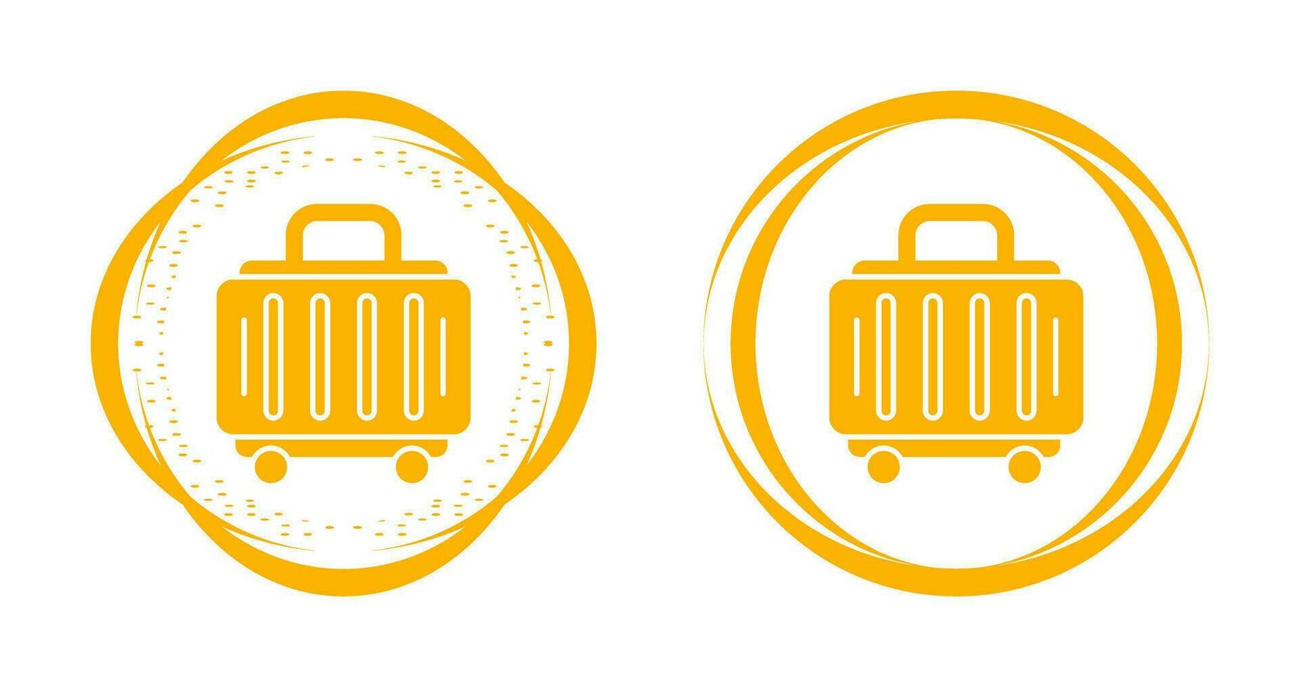 Baggage Vector Icon