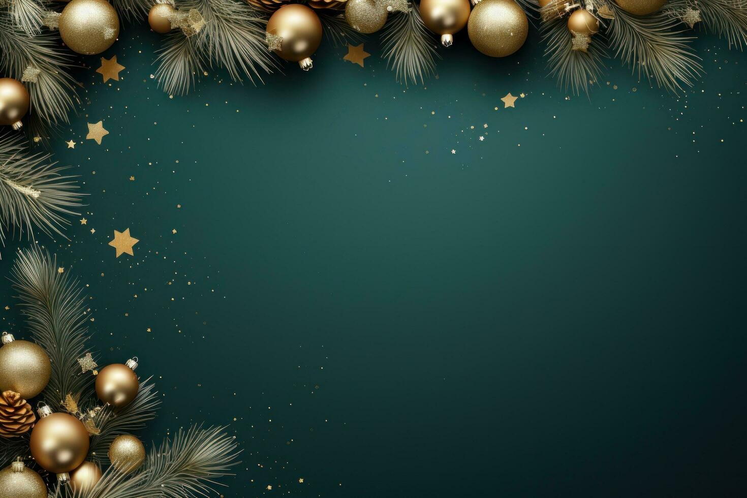 Christmas Background Portrait 