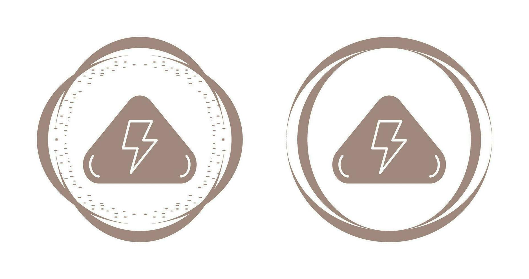 Electrical Hazard Vector Icon