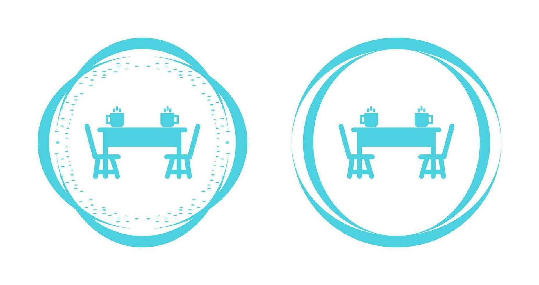 Dining Table Vector Icon