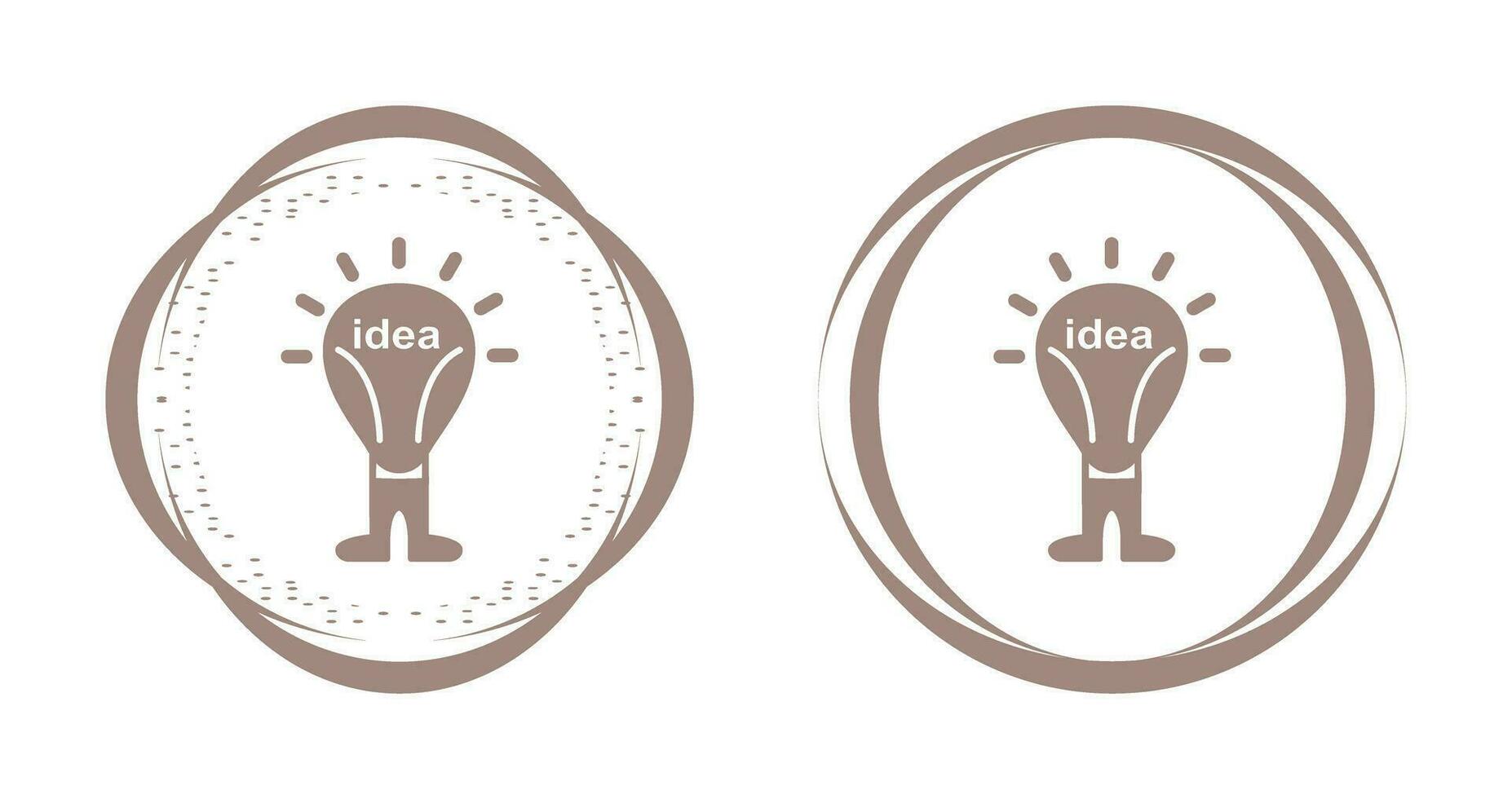 icono de vector de idea brillante