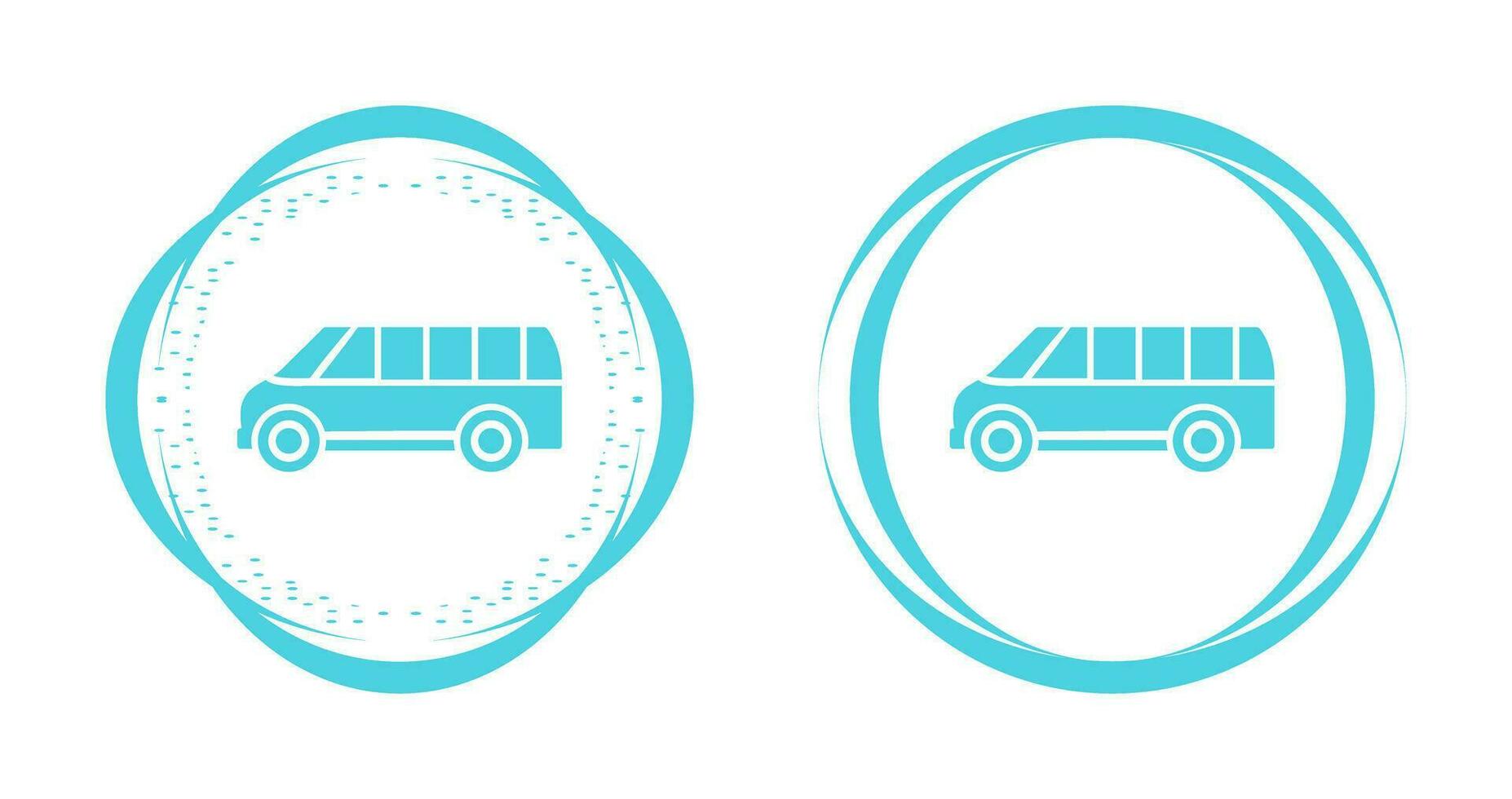 Delivery Bus Vector Icon
