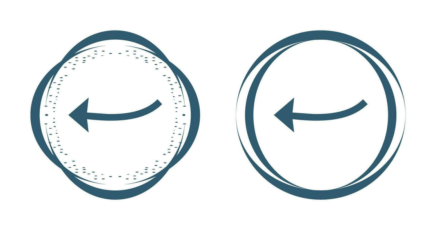 Arrow Pointing Left Vector Icon