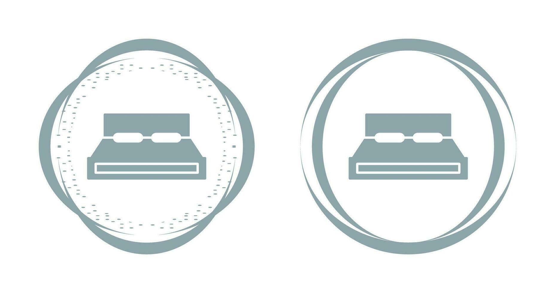 Double Bed Vector Icon