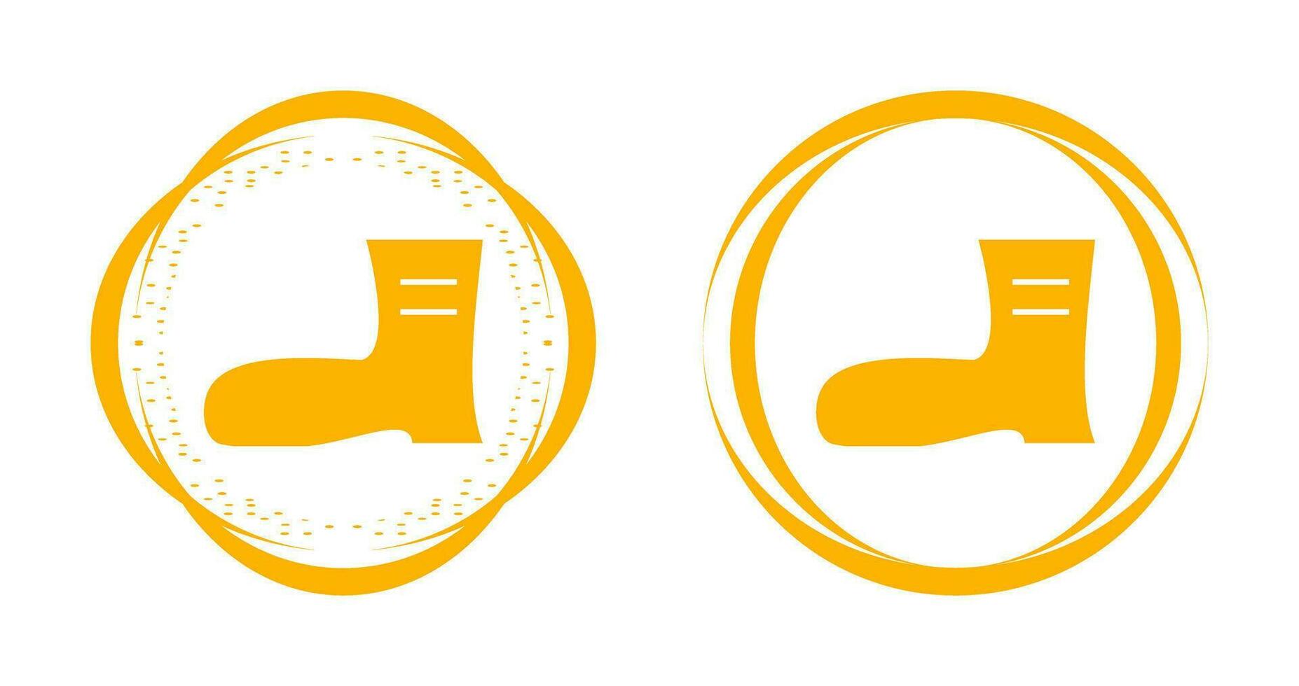 Construction boots Vector Icon