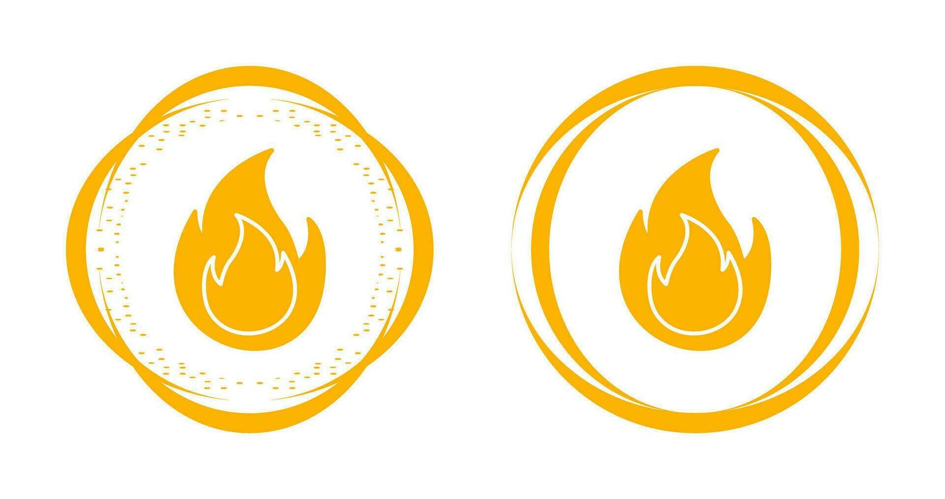 Flame Vector Icon