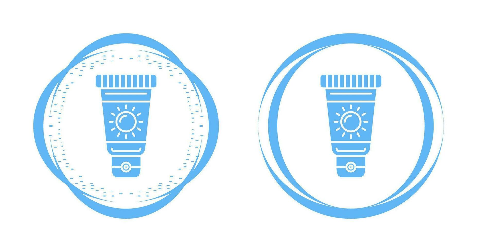Sunscreen Vector Icon