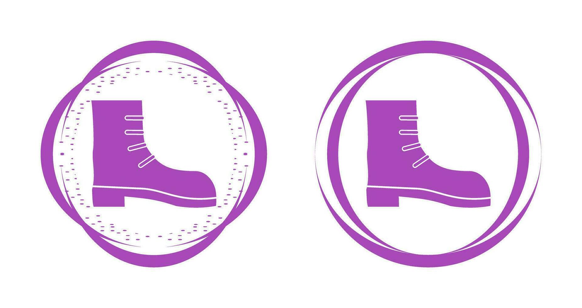 Camping Boot Vector Icon