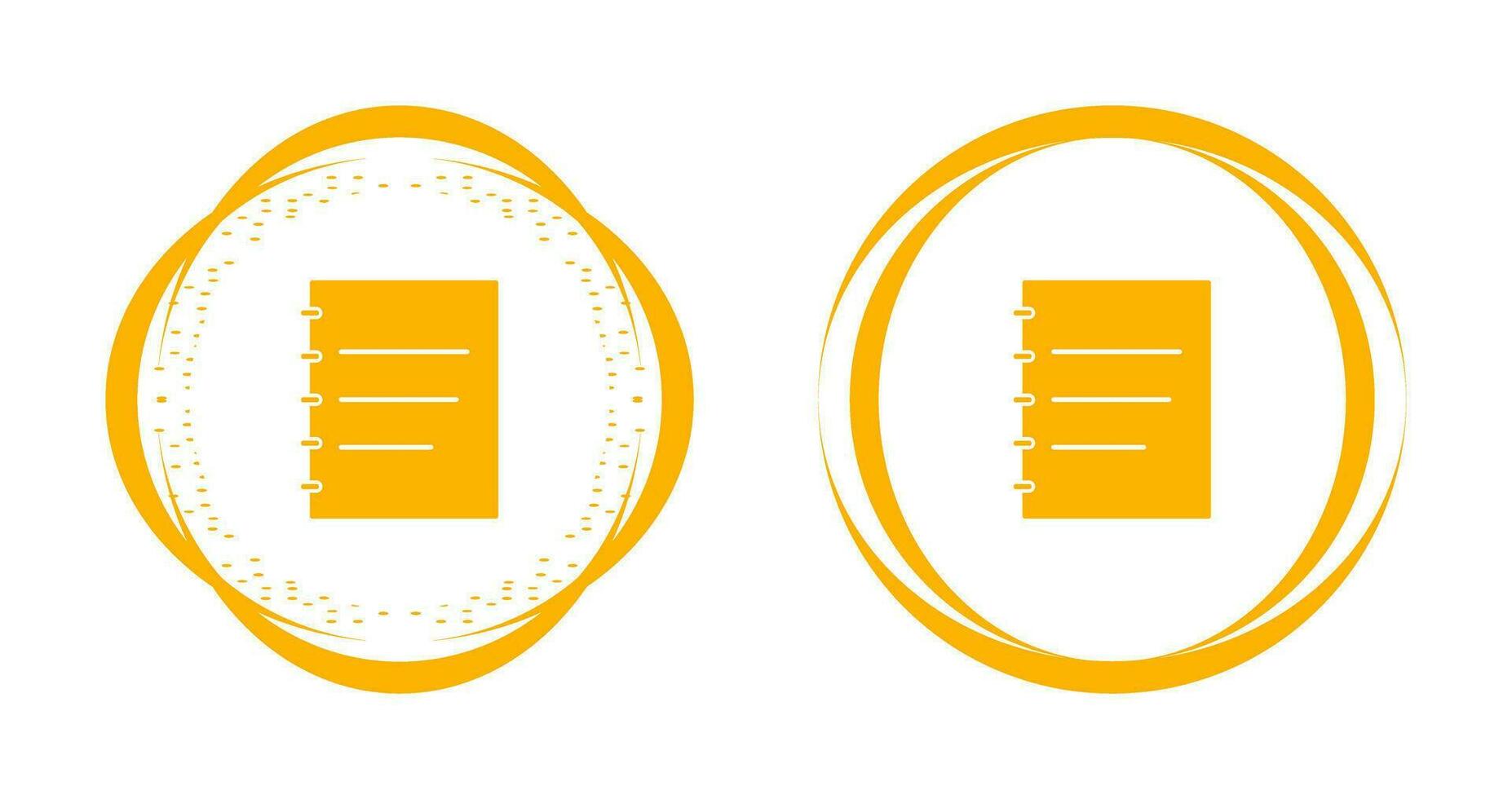 Notepad Vector Icon