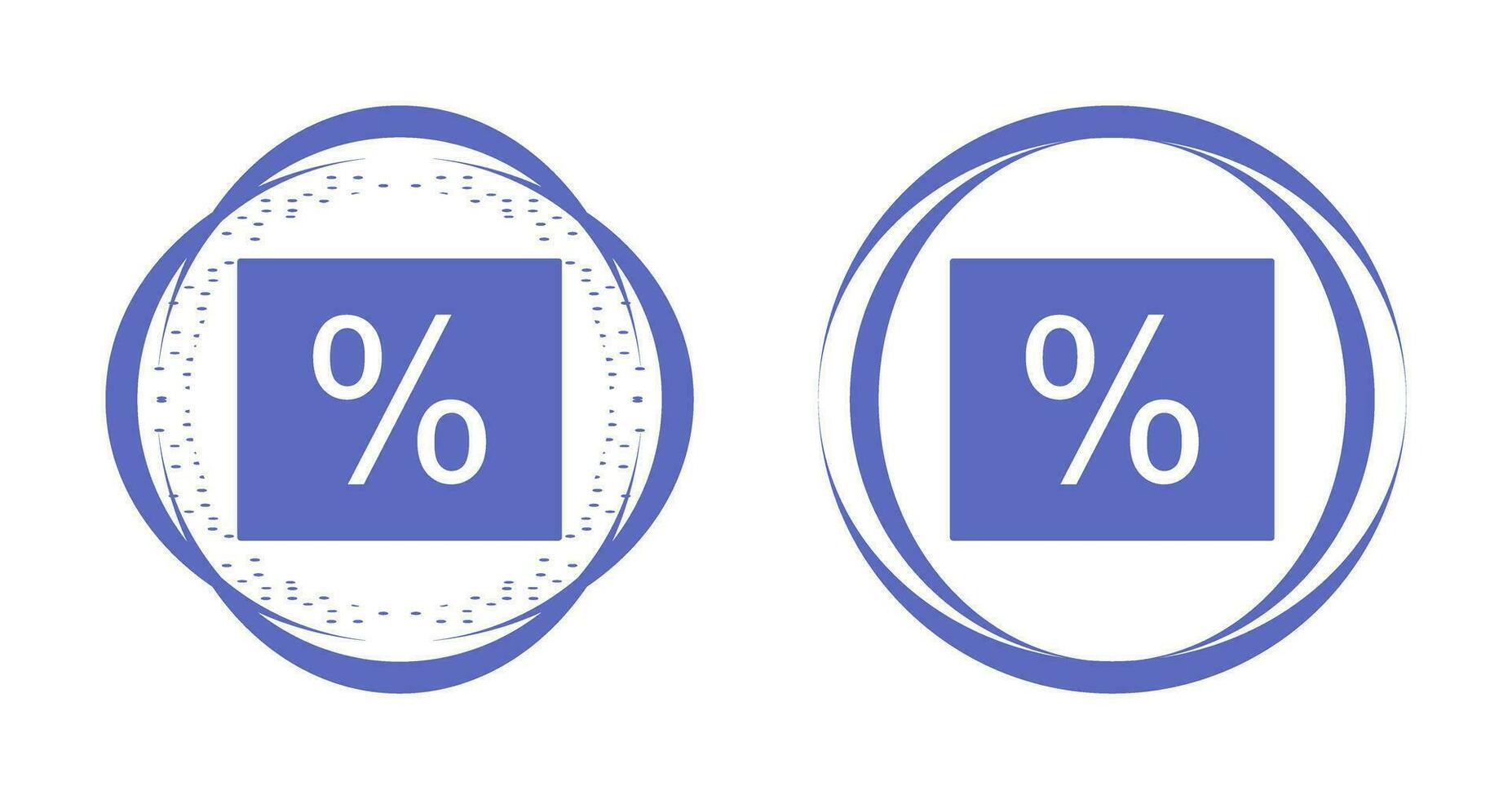Percentage Vector Icon
