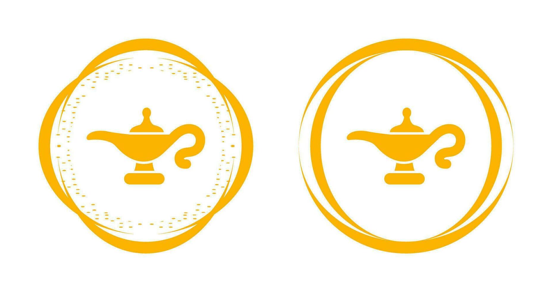 Genie Lamp Vector Icon