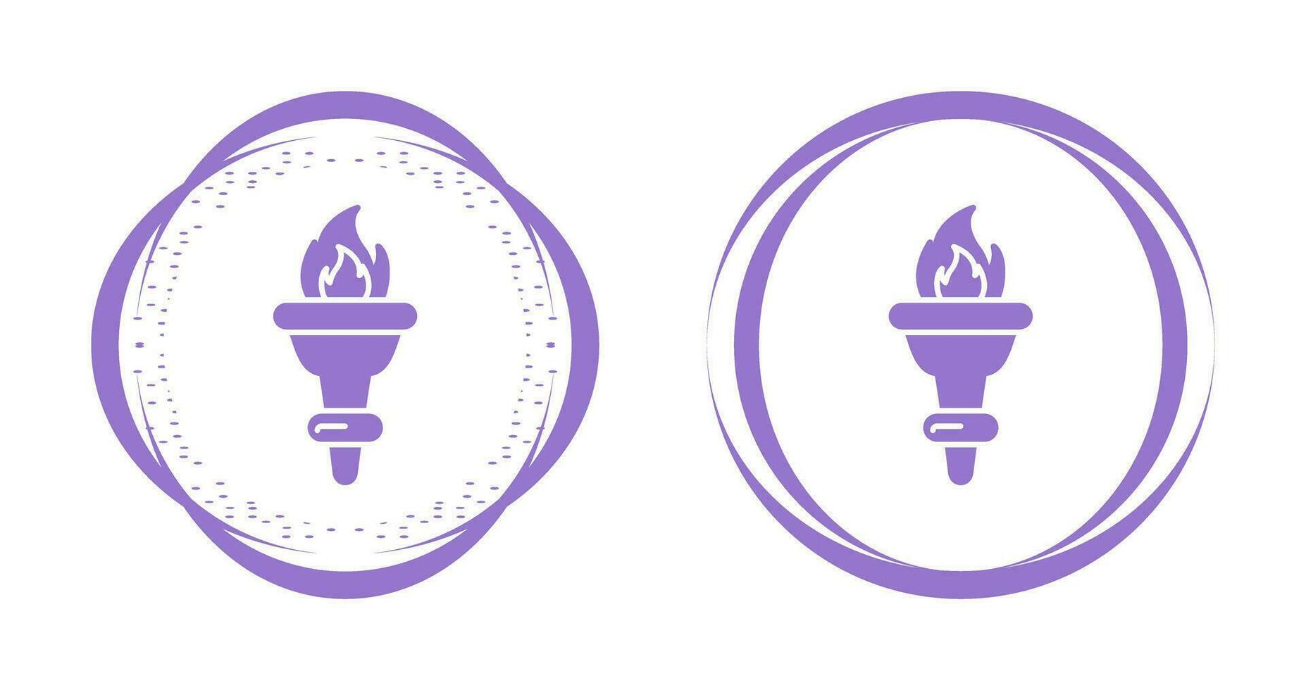 Torch Vector Icon