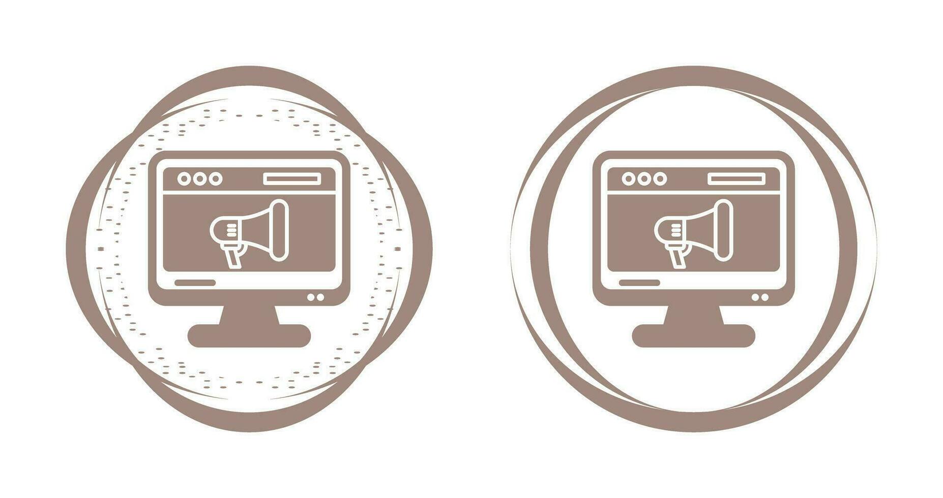 Online Marketing Vector Icon
