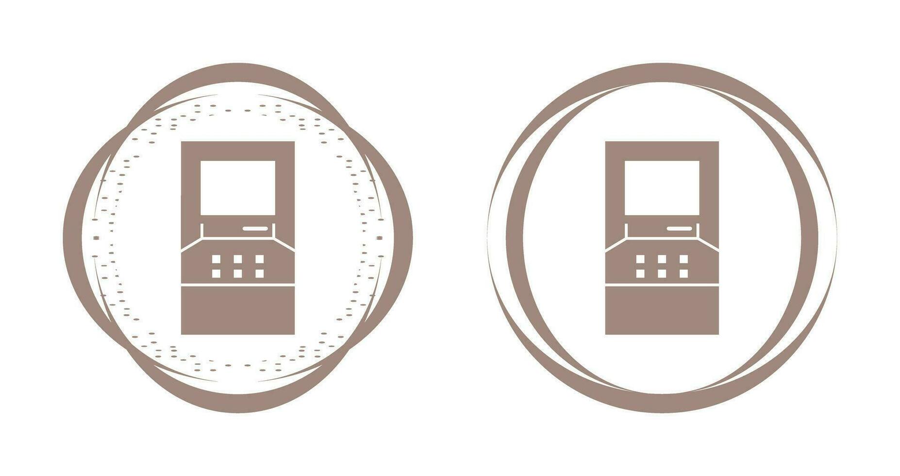 ATM Machine Vector Icon