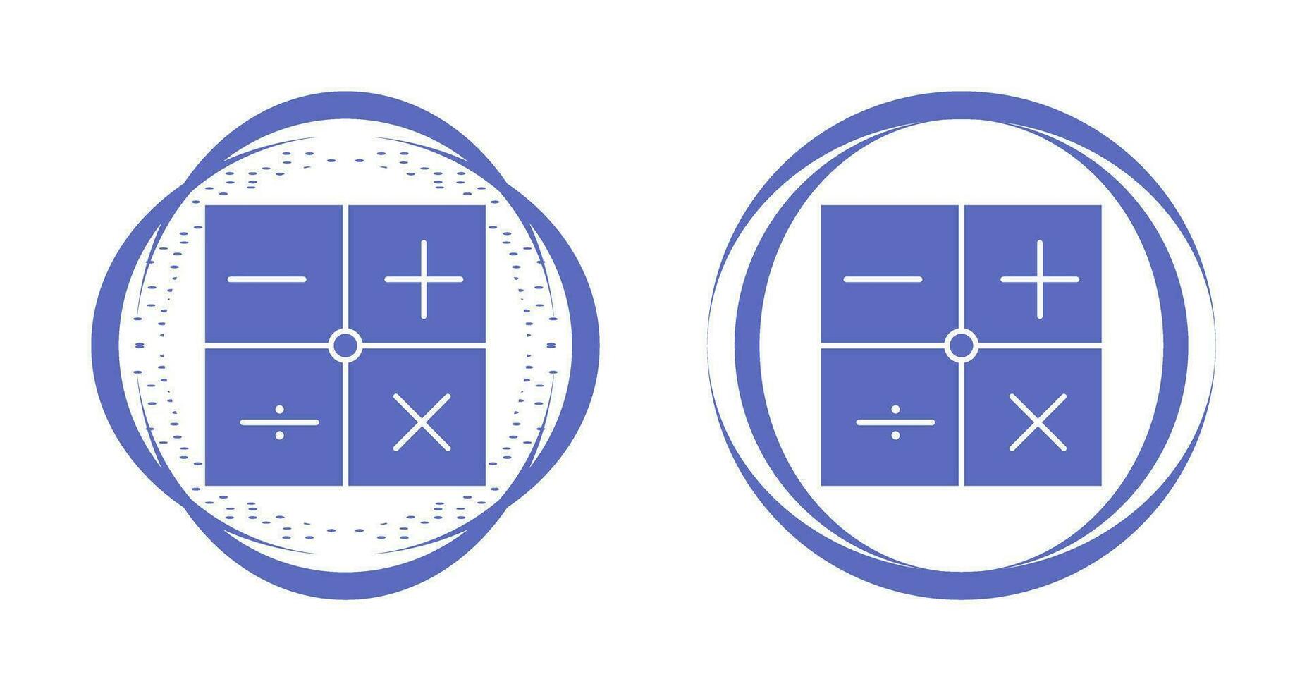 icono de vector de símbolos matemáticos