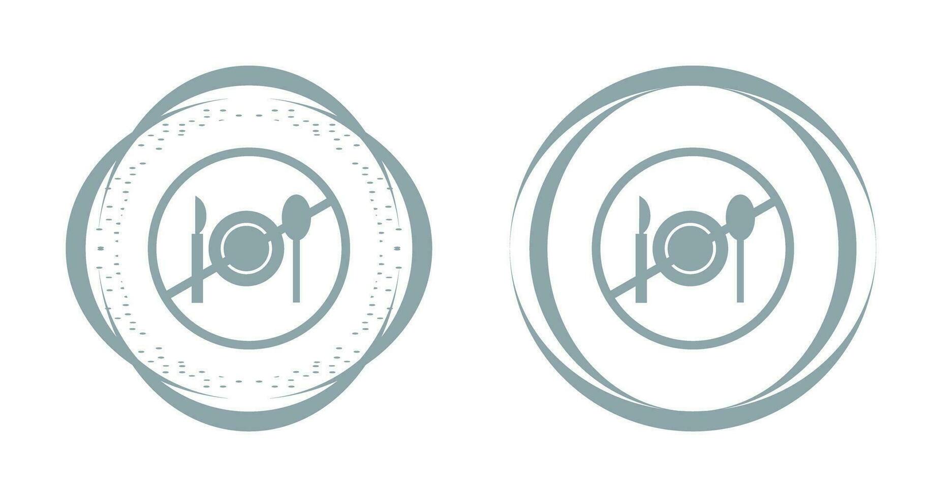 No Food Vector Icon