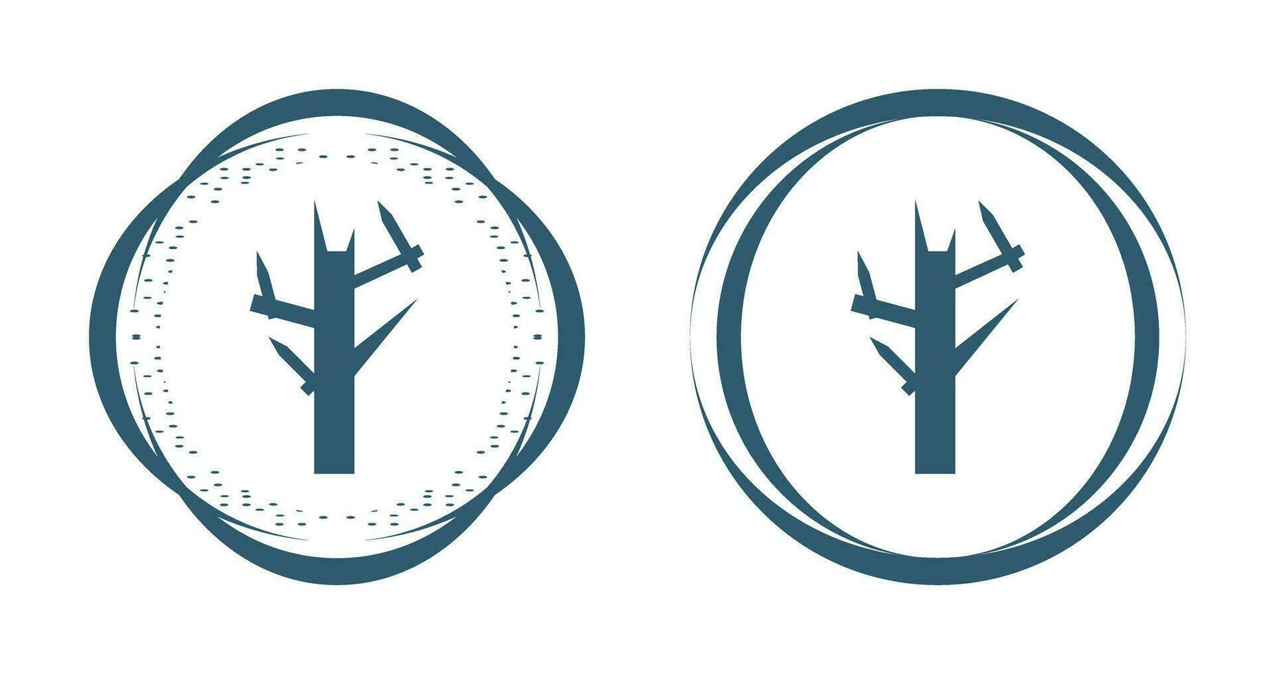 Tree with no leaves Vector Icon