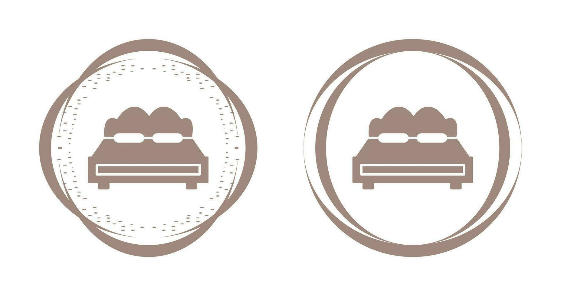 Double Bed Vector Icon