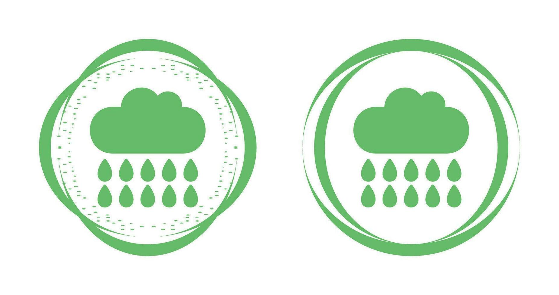 Rain Vector Icon