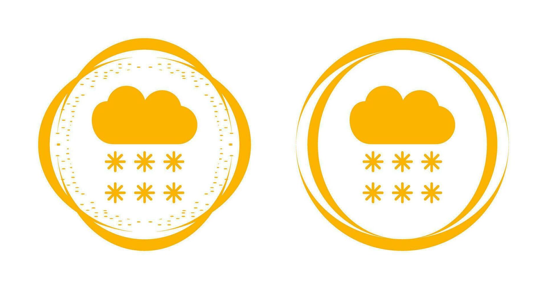 Snowing Vector Icon